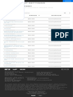 Account Settings : Payment History