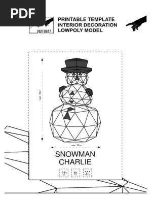 Snowman - Paperraz