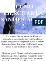 Tema 03 Cómo Ejercitar La Santificación