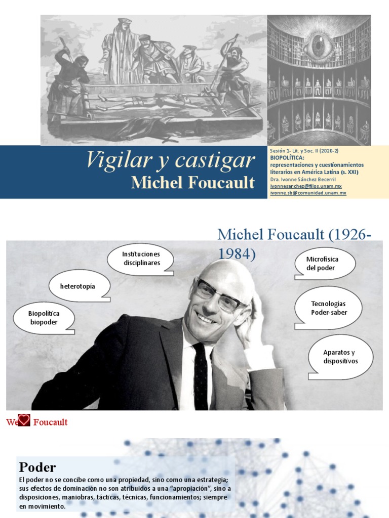 Vigilar y Castigar - Michael Foucault | PDF | Michel Foucault | Dolor