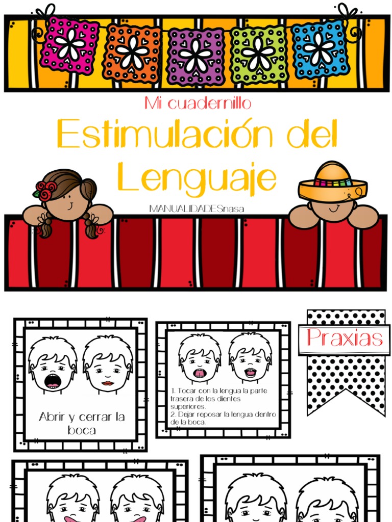 Cuadernillo de Estimulación del Lenguaje | PDF | Boca | Anatomia dental