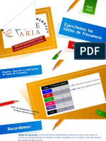 Ejercitemos Las Tablas de Frecuencia 2