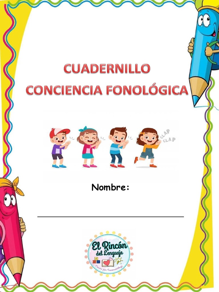 Cuadernillo Conciencia Fonológica | PDF | Ropa | Alimentos