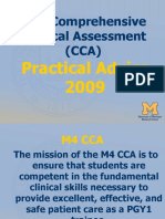 M4 Comprehensive Clinical Assessment (CCA) : Practical Advice 2009