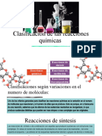 Clasificacion Reacciones Quimicas