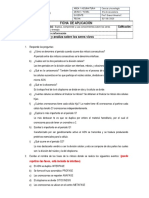 Ficha de Mitosis PDF
