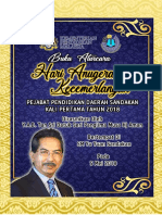 Buku Aturcara Majlis 2018 - PPD Sandakan PDF