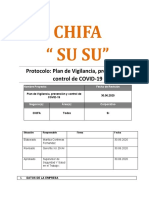 Plan de Vigilancia Prevención y Control de COVID-19-CHIFA XU ZIKAI