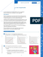 Matemática - 7EGB - El Plano Cartesiano y Las Magnitudes Directas e Inversas PDF