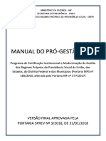 Manual Pró-Gestão RPPS