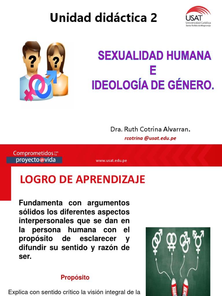 12-Sexualidad, Ideología de Género | PDF | La sexualidad humana | Hombre