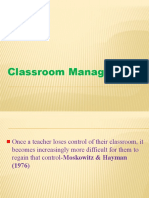 Classroom Management