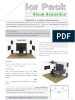 Trampas de graves (Bass traps) - Skum Acoustics