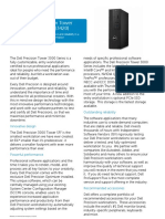 Dell Precision Tower 3420 Datasheet