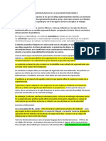 Variables Históricas y Metodológicas de La Argumentación Jurídica