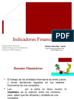 Admon Fin. INDICADORES FINANCIEROS