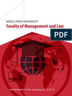 Faculty of Management and Law: Nepal Open University