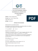 Tarea de Estimación de Error