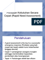 Rapid Need Assessment - UMJ1