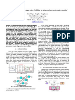 Design and Evaluation of An Input Active EMI Filter For Integrated Power Electronics Modules