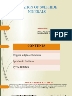 Flotation of Sulphide Minerals