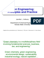 Green Engineering: Principles and Practice