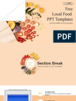 Local Food PowerPoint Templates | PDF | Page Layout | Microsoft ...