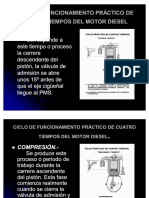 ciclo practico de motor 4 T