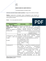 Diario de Campo y Plan de Clase Practica II