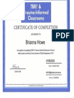 tbri and trauma informed classrooms certificate