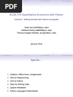 ECON 370 Quantitative Economics With Python