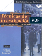 Índice Técnicas de Investigación en Sociedad Cultura Y Comunicación