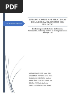 Ensayo de Estrategias - Samame