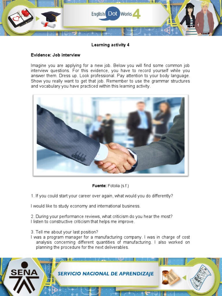 Job Interview Preparation Guide | PDF | Cognition | Learning