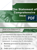 The Statement of Comprehensive Income: Accountancy, Business and Management 2