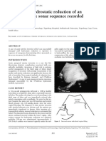 O'Sullivan's Hydrostatic Reduction of An Inverted Uterus: Sonar Sequence Recorded