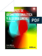 Principios de Geometria Analitica y Algebra Lineal PDF