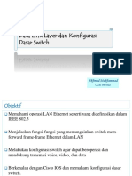 Data Link Layer Dan Konfigurasi Dasar Switch PDF