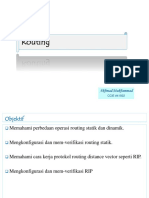 Routing Statik Dan RIP PDF