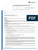 State Bank Mutual Fund PIN Generation Form