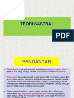 Materi 1 Pengantar Teori Sastra PDF