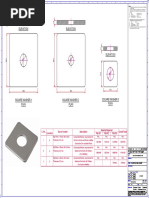 Detail Drawing of Plain Washer