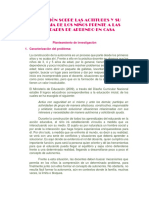 Percepción Sobre Las Actitudes y Su Aotonomia de Los Niños Frente A Las Actividades de Aprendo en Casa PDF