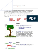 Guide To Different Kinds of Essays: Purpose