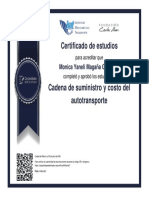Cadena de Suministro y Costo Del Autotransporte PDF