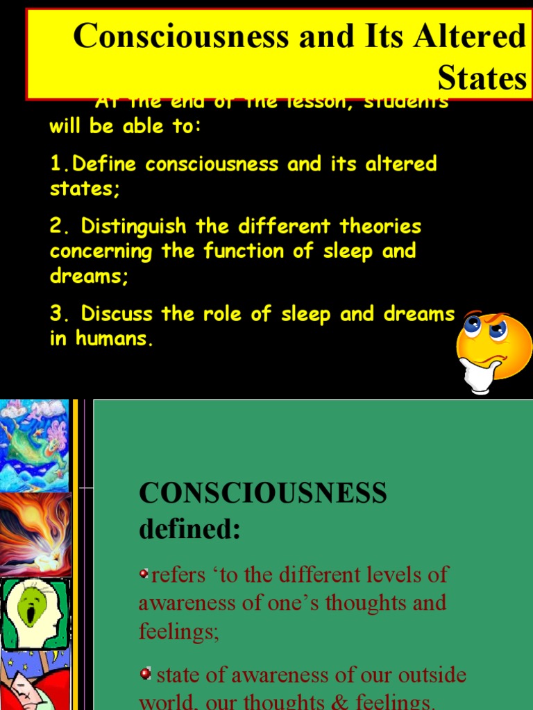 Understanding Consciousness and Dreams | PDF | Hypnosis | Sleep