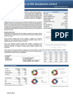 MJL Bangladesh Limited equity note analysis