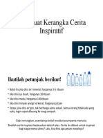 Membuat Kerangka Cerita Inspiratif