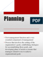 Planning