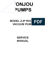 ZJP Roots Vacuum Pump - Manual - 1ED.20200422.EN